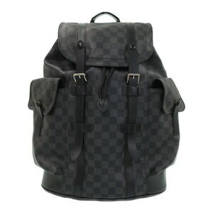 Louis Vuitton Damier Graphite Black Christopher Backpack